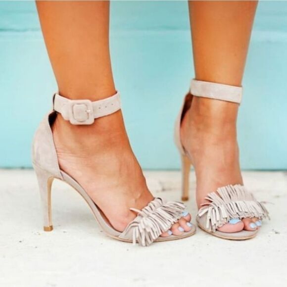 Joie x REVOLVE Pippi Heel in Buff - Picture 2 of 11